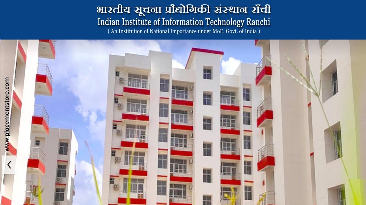 IIIT Ranchi - Indian Institute of Information Technology Ranchi