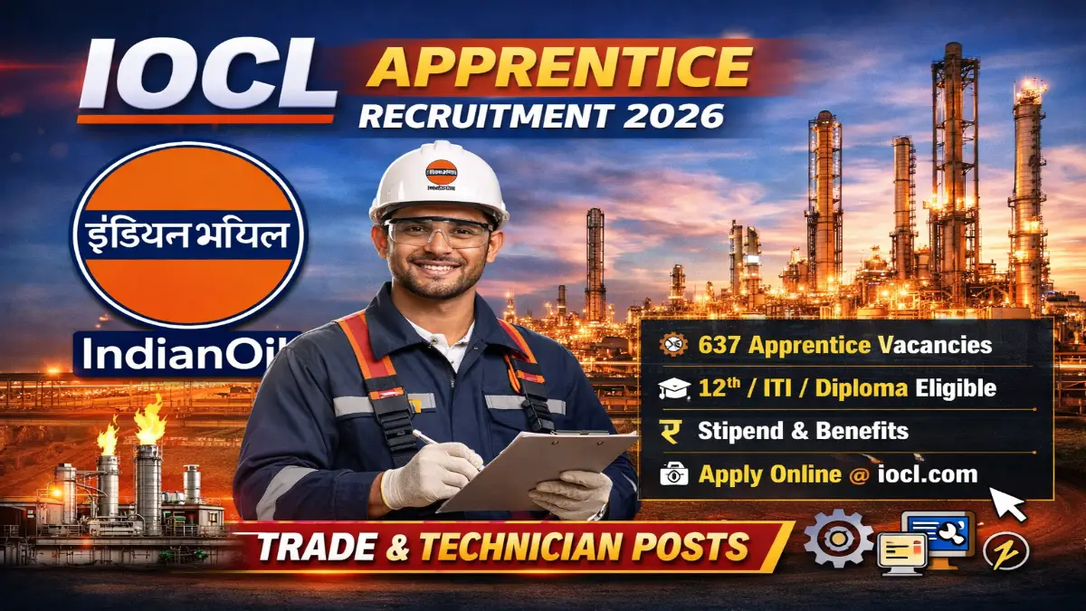 IOCL Panipat Refinery Recruitment 2026