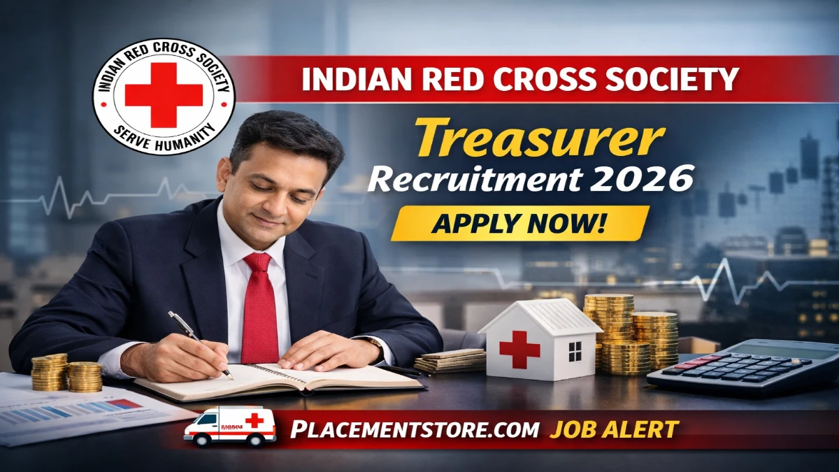 Indian Red Cross Society Recruitment 2026