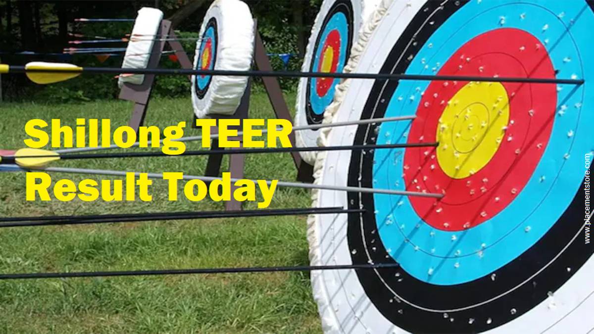 Shillong TEER Result Today