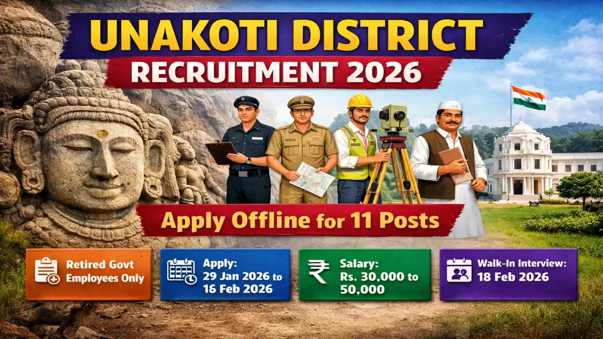 Unakoti District Recruitment